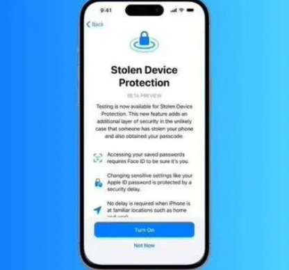 柳南苹果授权维修店分享被盗设备保护功能开启方法 